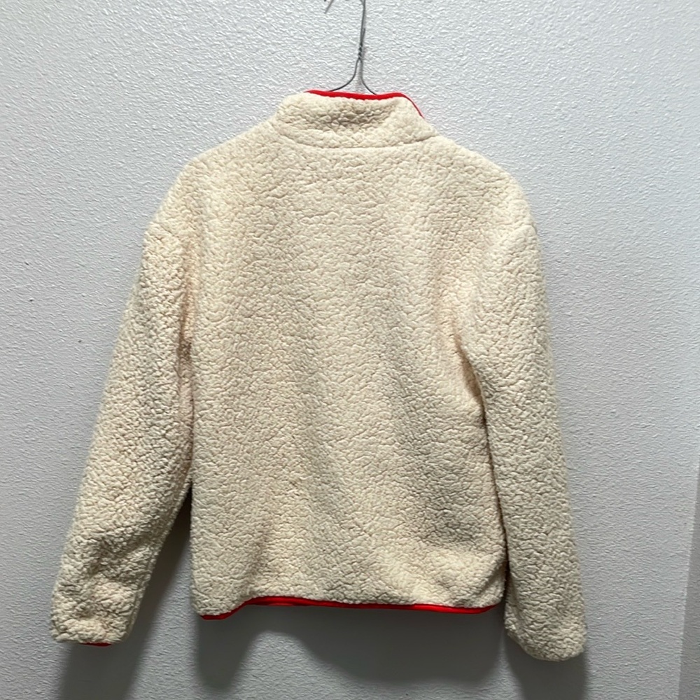 Lego Cream and Red Puffer Jacket - Picture 2 of 11